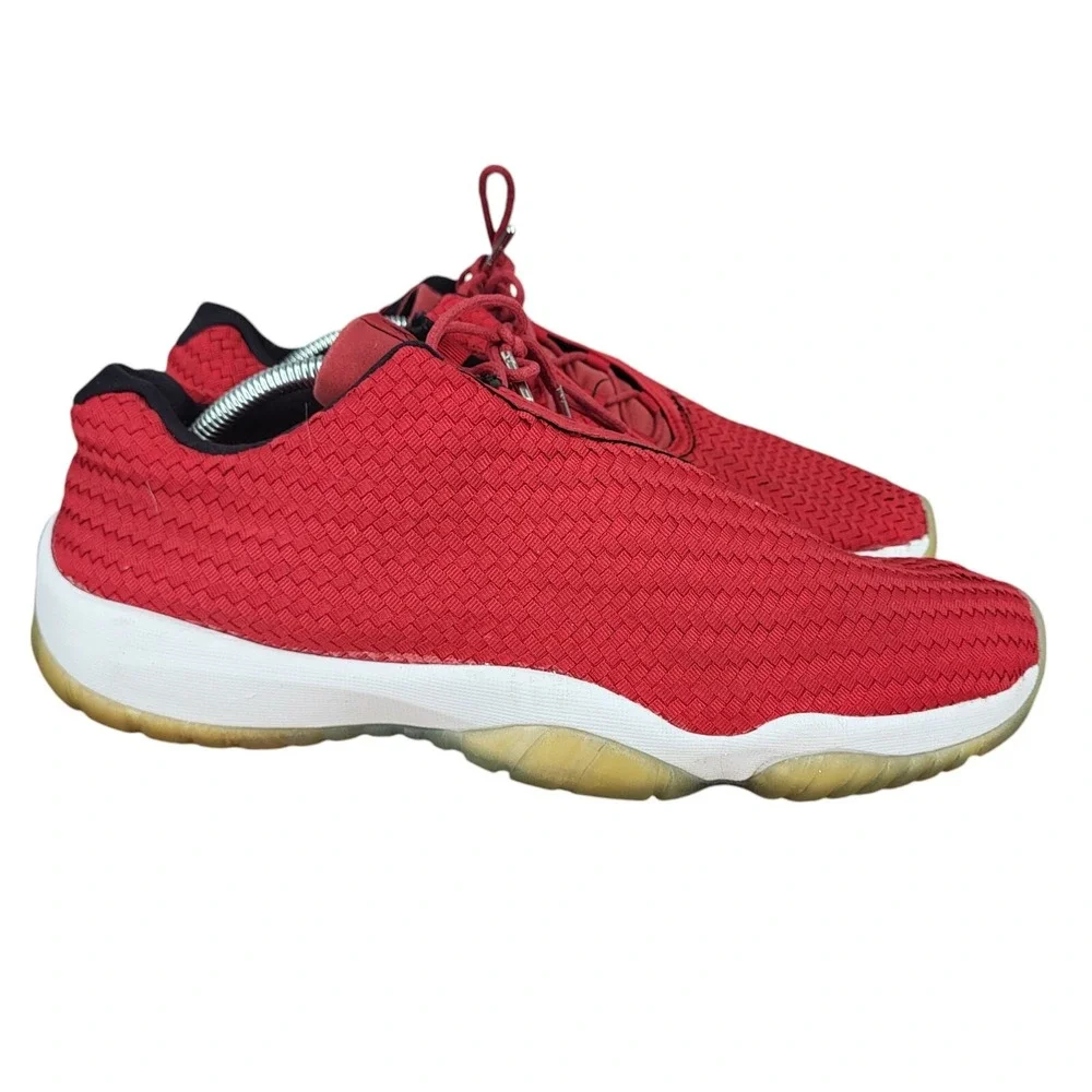 Air Jordan Future Low‎ Basketball Sneakers Mens 13 Red White Shoes 718948-601